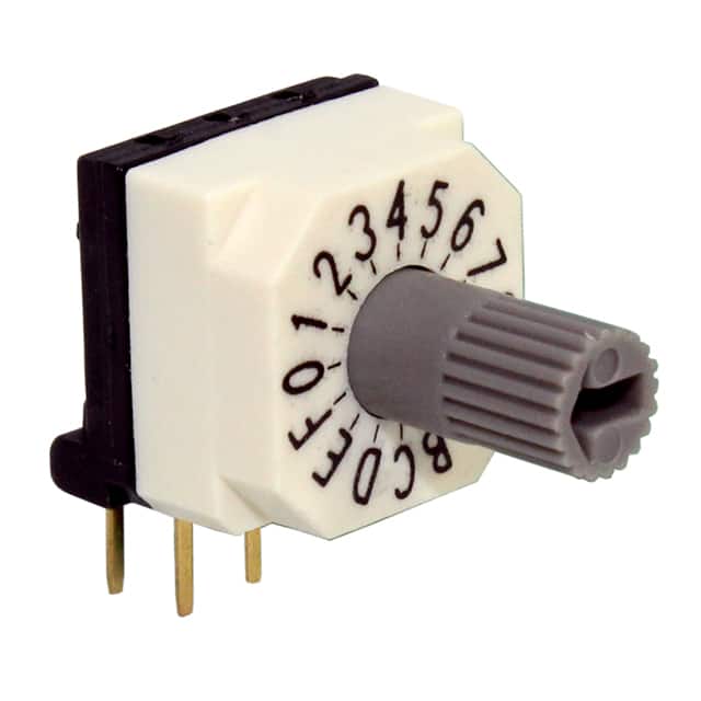 RD10AB16CVAT SWITCH ROTARY DIP 16P 0.15A 50V