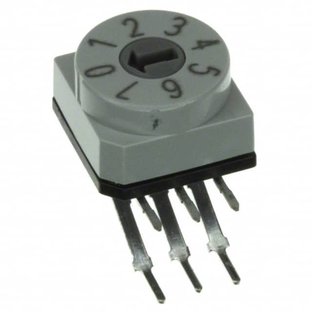 PT65127L508 SW ROTARY DIP OCT COMP 150MA 24V