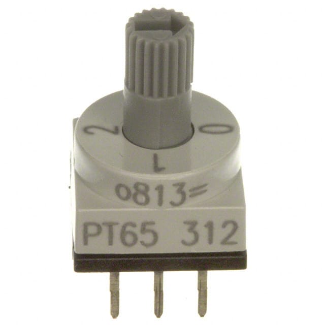 PT65312 SWITCH ROTARY DIP BCD 150MA 24V