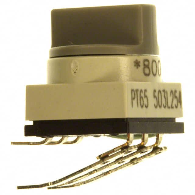 PT65503L254 SWITCH ROTARY DIP HEX 150MA 24V