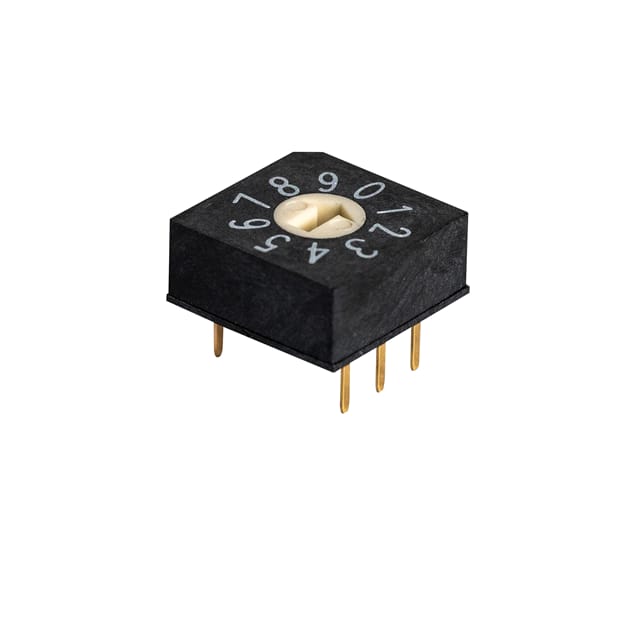 UDR-10 DIP SWITCH, BCD, 10 POSITION, TH