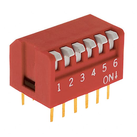 KAP1106W SWITCH PIANO DIP SPST 25MA 24V