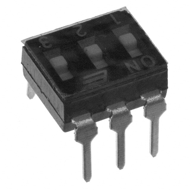 KAJ03TAGT SWITCH SLIDE DIP SPST 25MA 24V