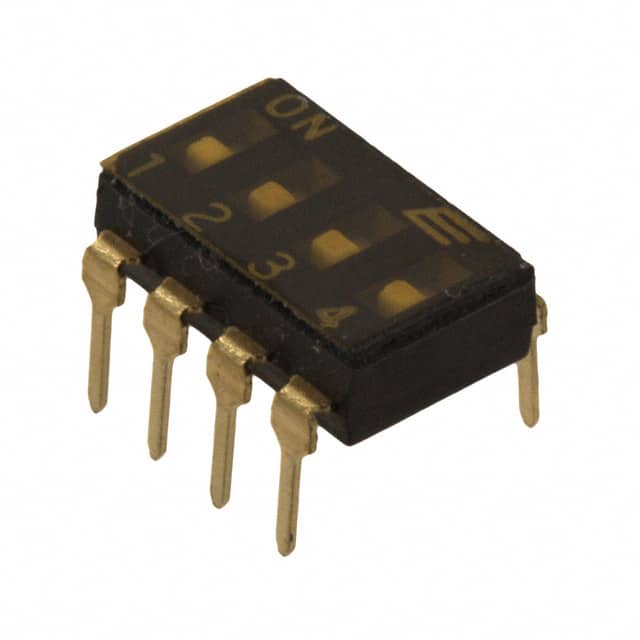 KAJ04TAGT SWITCH SLIDE DIP SPST 25MA 24V