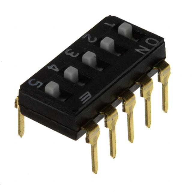 KAJ05LAGT SWITCH SLIDE DIP SPST 25MA 24V