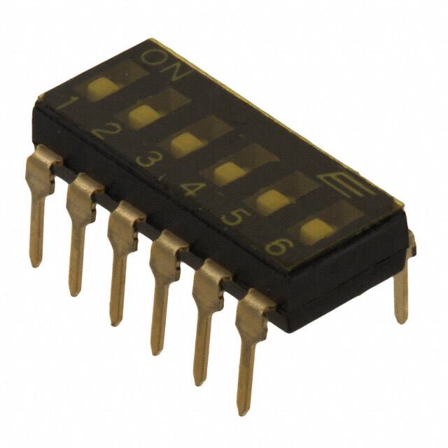 KAJ06TAGT SWITCH SLIDE DIP SPST 25MA 24V