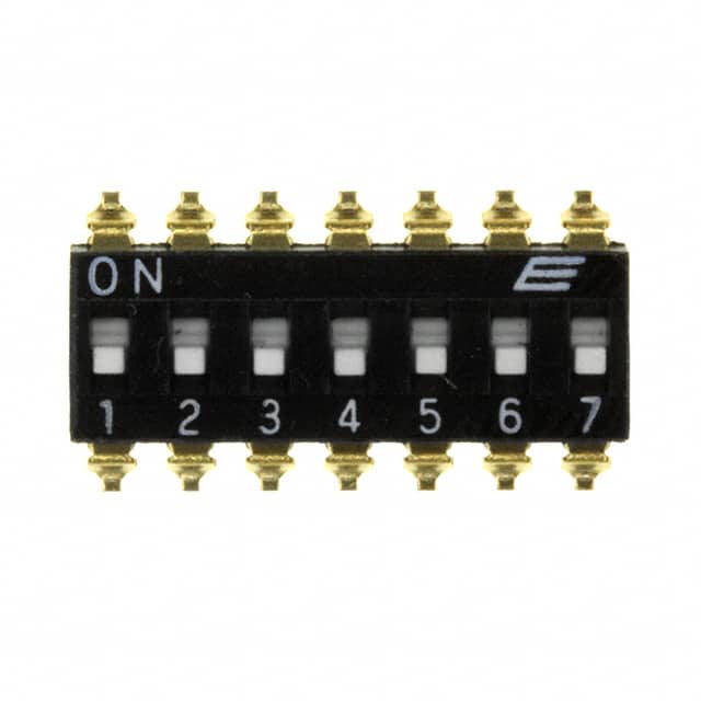 KAJ07LGGT SWITCH SLIDE DIP SPST 25MA 24V