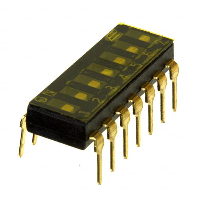 KAJ07TAGT SWITCH SLIDE DIP SPST 25MA 24V
