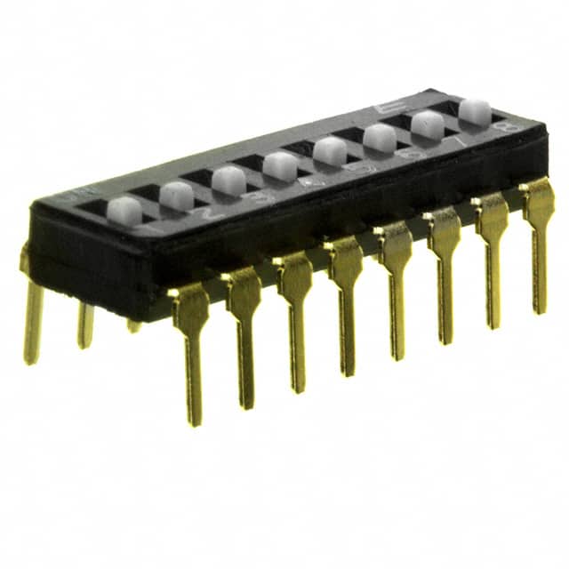 KAJ08LAGT SWITCH SLIDE DIP SPST 25MA 24V