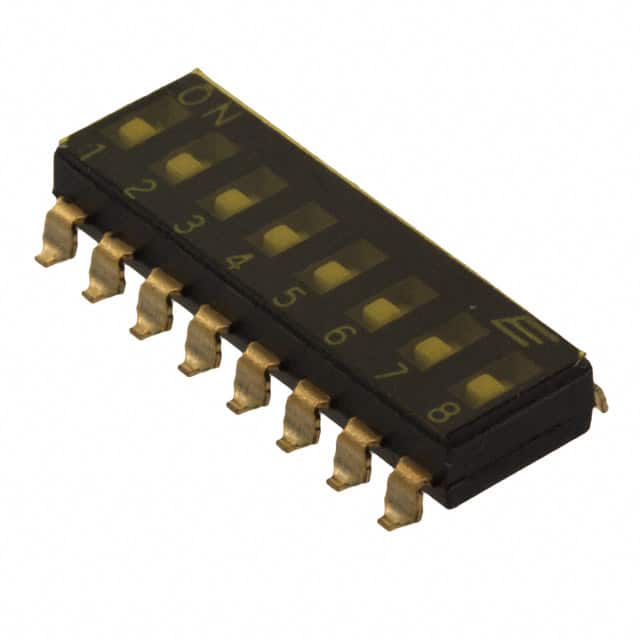 KAJ08TGGT SWITCH SLIDE DIP SPST 25MA 24V