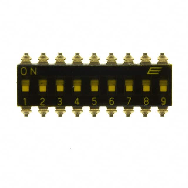 KAJ09TGGT SWITCH SLIDE DIP SPST 25MA 24V