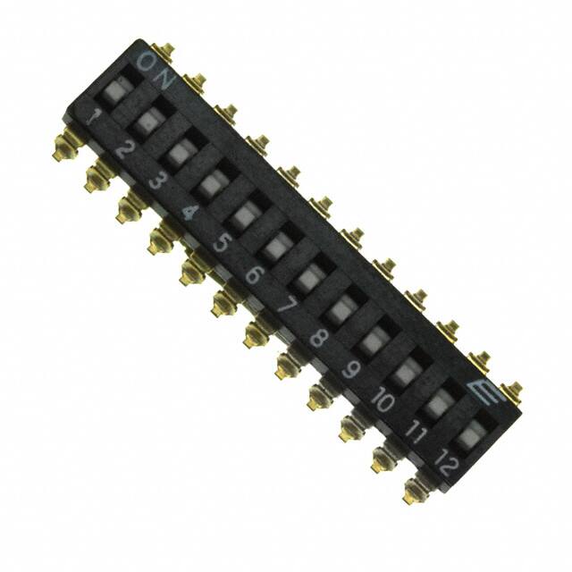 KAJ12LGGT SWITCH SLIDE DIP SPST 25MA 24V