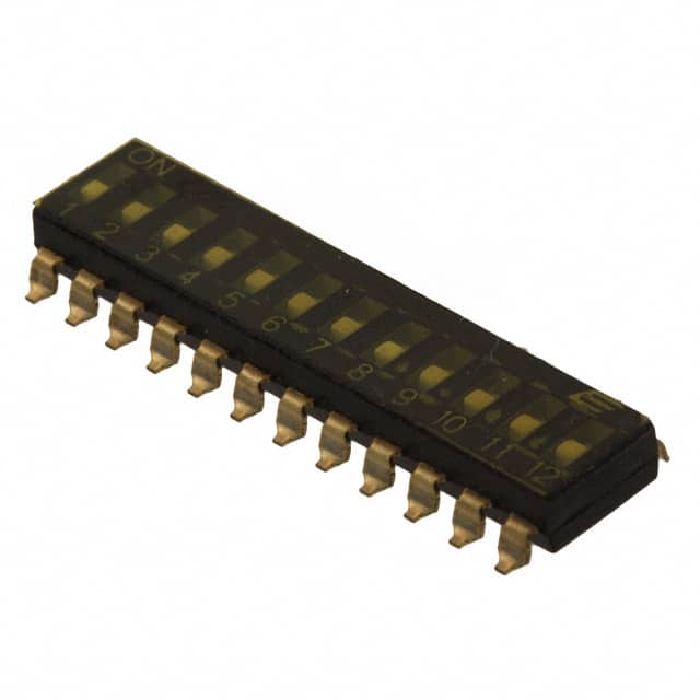 KAJ12TGGT SWITCH SLIDE DIP SPST 25MA 24V