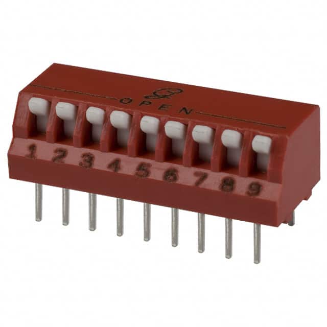 76PSB09ST SWITCH PIANO DIP SPST 150MA 30V