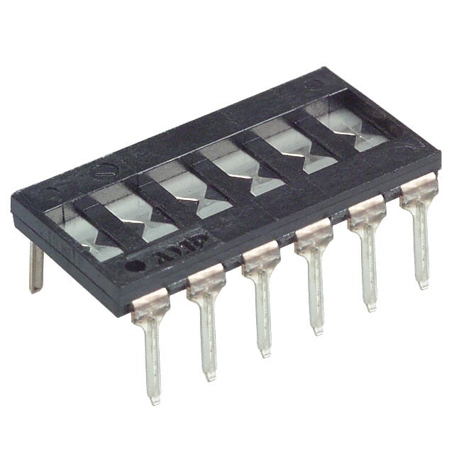 435704-6 SWITCH SHUNT DIP PROGRAMMABLE