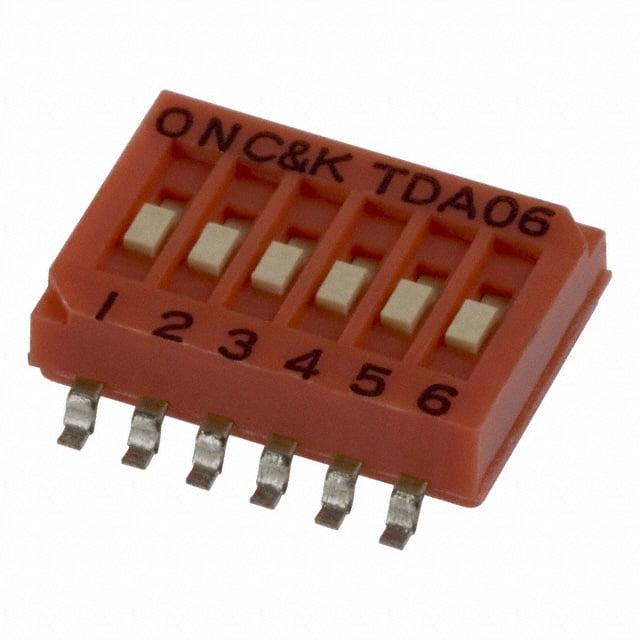 TDA06H0SK1R SWITCH SLIDE DIP SPST 25MA 24V
