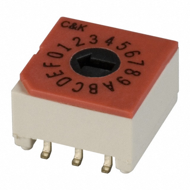 CRD16RM0SK SWITCH ROTARY DIP HEX 0.40VA 20V