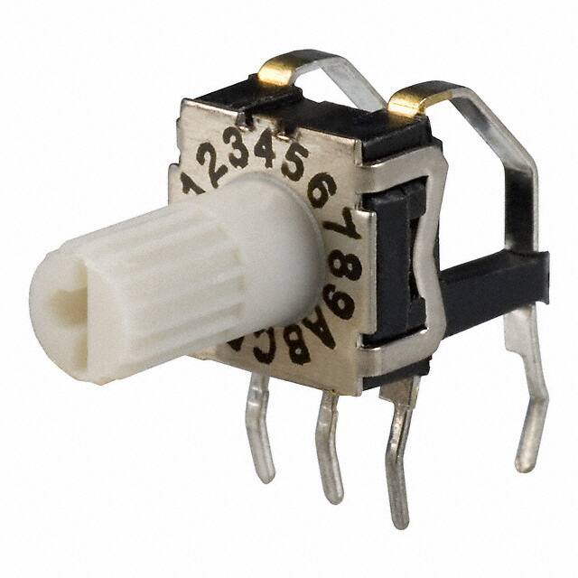 RTE1601V43 SWITCH ROTARY DIP HEX 100MA 30V