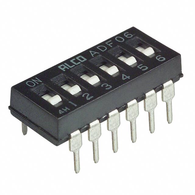 ADF06 SWITCH SLIDE DIP SPST 25MA 24V