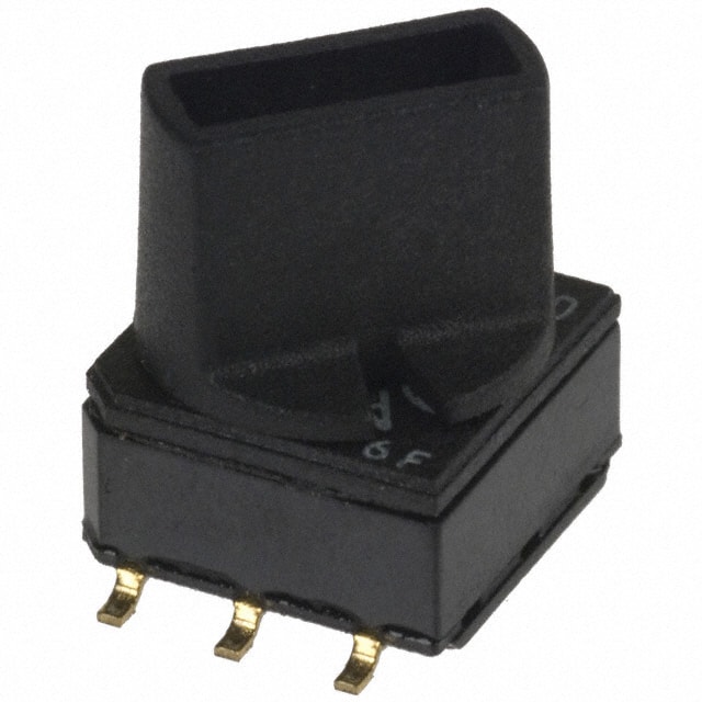 CD16RK1SB SWITCH ROTARY DIP HEX 0.40VA 20V