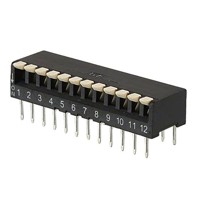 418317170912 SWITCH PIANO DIP SPST 25MA 24V