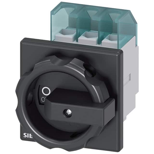 3LD2203-0TK51 DISC SW 32A ROT HDL 4HOLE BLK 3P