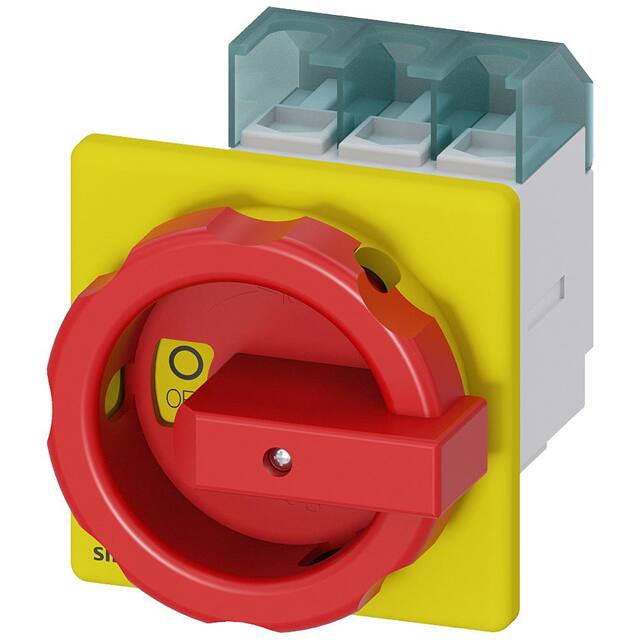3LD2555-0TK53 DISC SW 63A ROT HDL 1HOLE R/Y 3P