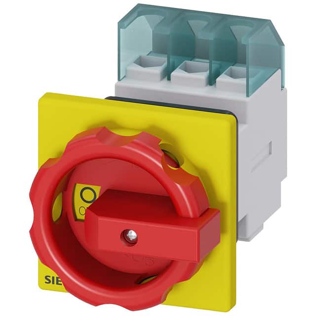 3LD2254-0TK53 DISC SW 32A ROT HDL 1HOLE R/Y 3P