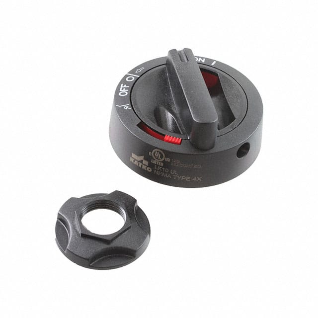 LK10 UL SWITCH KNOB ROUND BLACK