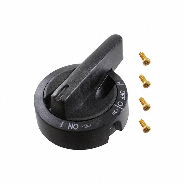 LK11 U SWITCH KNOB ROUND BLACK