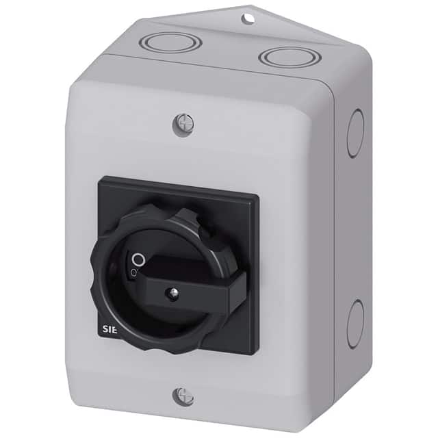 3LD21642TD510AE2 DISC SW 25A ENCL ROT HDL BLK 3P