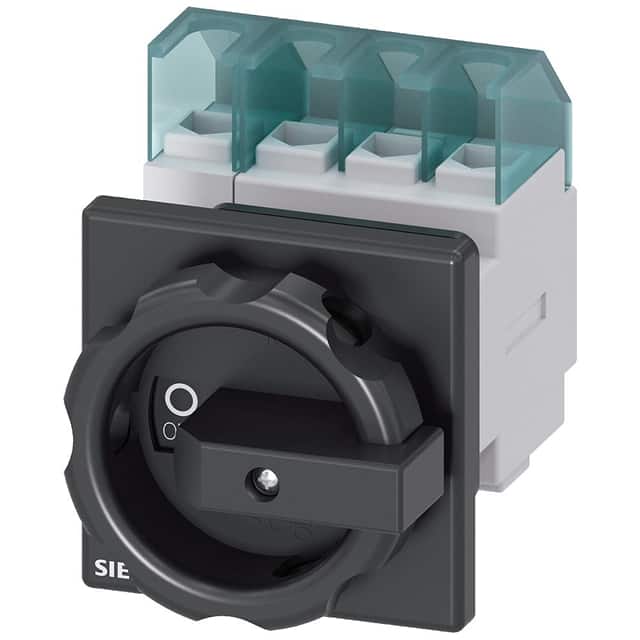 3LD2154-1TL51 DISC SW 25A ROT HDL 1HOLE BLK 4P