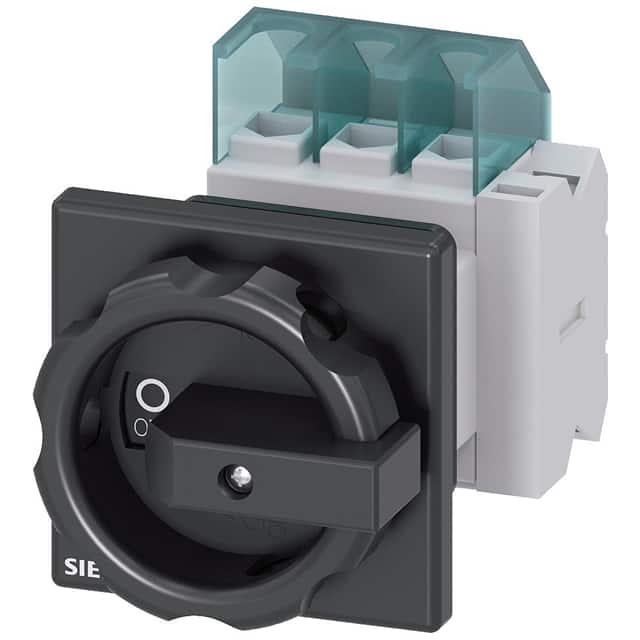3LD2154-1TP51 DISC SW 25A ROT HDL 1HOLE BLK 3P