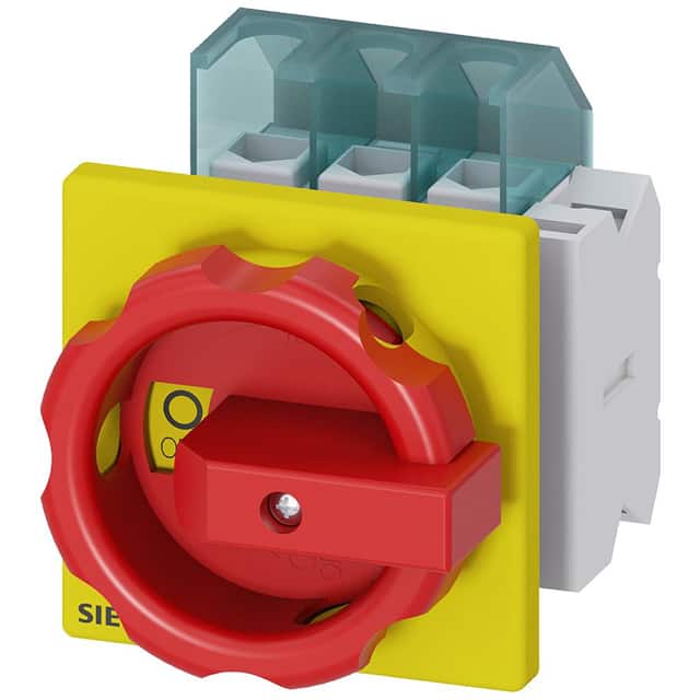 3LD2103-1TP53 DISC SW 25A ROT HDL 4HOLE R/Y 3P
