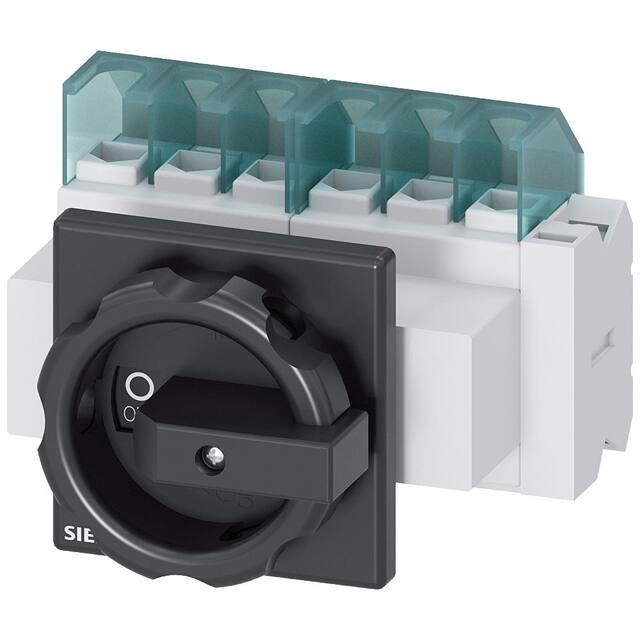 3LD2103-4VP51 DISC SW 25A ROT HDL 4HOLE BLK 6P