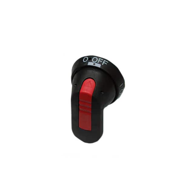 OHB65J6 PISTOL HANDLE, RED/BLK, N12, 65M