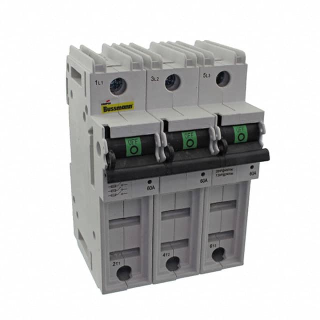 CCP-3-60CF SWTCH COMP FUSE CARRIER 600V 60A
