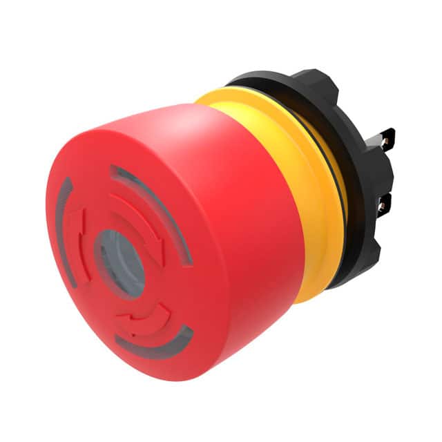 84-5340.0020 E-STOP PUSHBUTTON, 2NC, NON ILLU