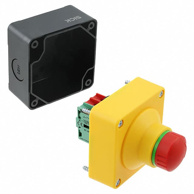 ES21-SA10F1 SWITCH PB E-STOP 2NC 1NO BOX