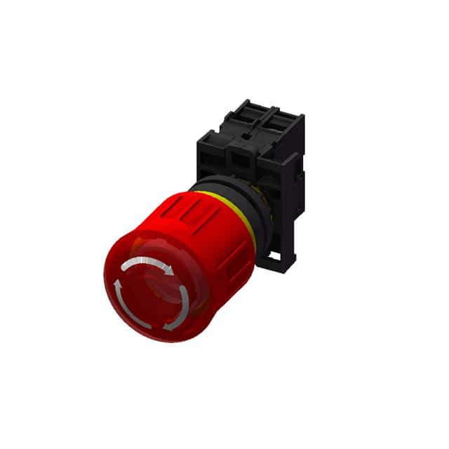 M22EL-TSF01-E230R E-STOP PB-TWIST-1B-LED-RED