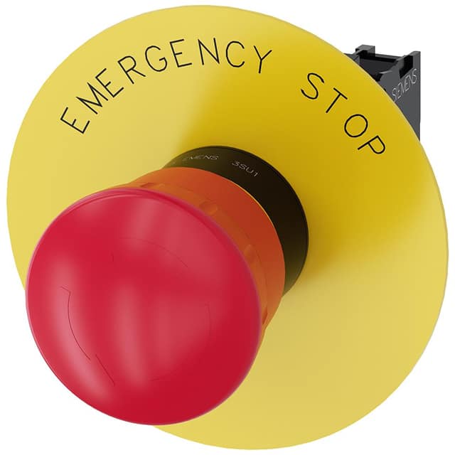 3SU11001HB201CG0 EMERG-STOP, TWIST RELEASE RED MH