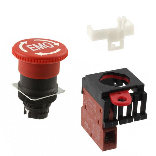 A22E-M-01-EMO SWITCH PUSH SPST-NC 10A 110V