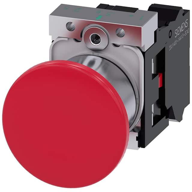 A6X30143138 MUSHROOM PUSHBUTTON. 40MM. RED