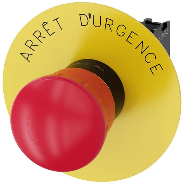 3SU11001HB201CJ0 EMERG-STOP, TWIST RELEASE RED MH