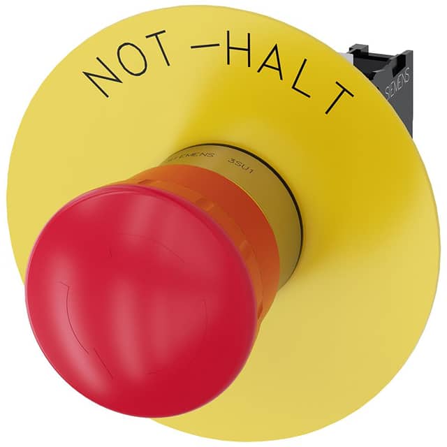 3SU11501HB201CH0 EMERG-STOP, TWIST RELEASE RED MH