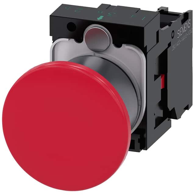A6X30142481 MUSHROOM PUSHBUTTON. 40MM. RED