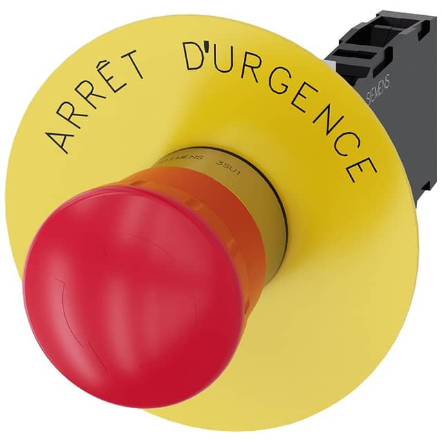 3SU11501HB201FJ0 EM. STOP MUSHROOM PUSHBUTTON. 40
