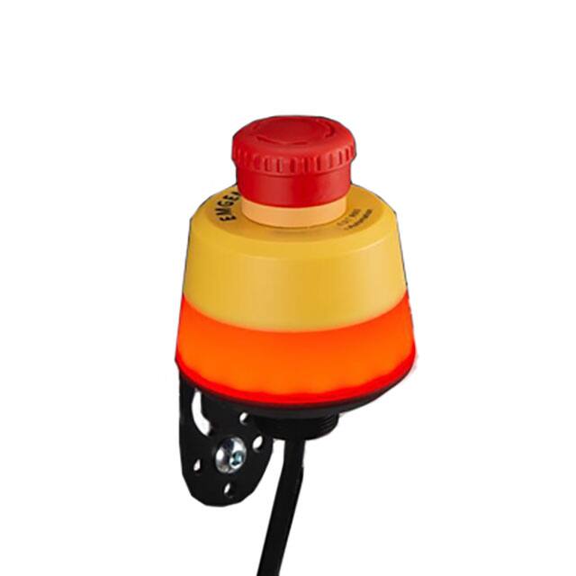 R80-YR1-LN SWITCH ESTOP W/CASE ILLUM