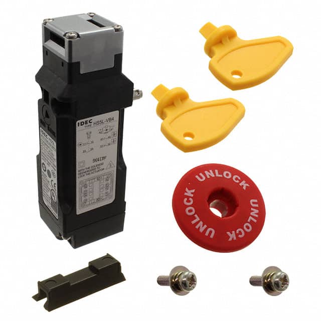 HS5L-VB44LM-G INTERLOCK SW 4P SPRING REAR UNLK