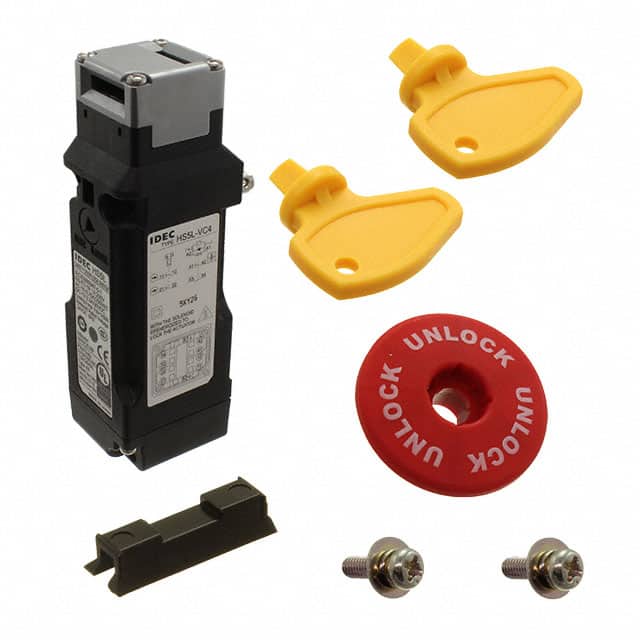 HS5L-VC44LM-G INTERLOCK SW 4P SPRING REAR UNLK